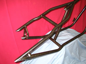 Honda vtx chopper frame #4
